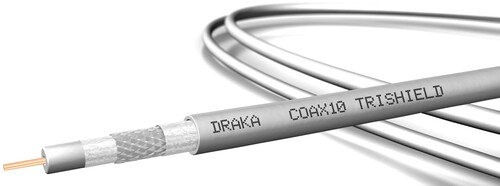 Draka Comteq (DNT) Coax 10 95db FRNC weiß Trishield CK7689401-00500DW Draka Comteq (DNT) Coax 10 95db FRNC weiß Trishield CK7689401-00500DW