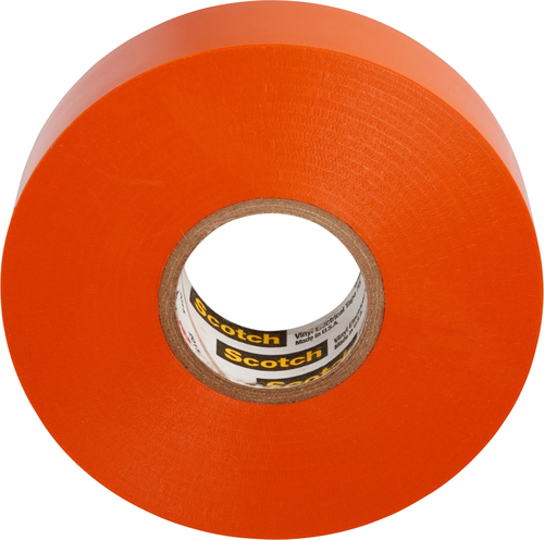 3M Deutschland PVC Elektro-Isolierband 19 mm x 20 m, orange Scotch 35 19x20 or