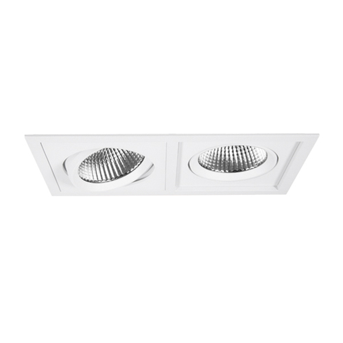 LTS Licht&Leuchten LED-Einbaustrahler 13W 3000K 25Gr SCEKLP 10.1030.25 weiß