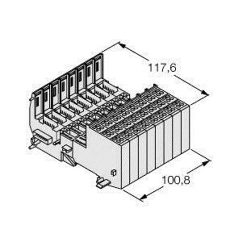 Turck Basismodul BL20-B3S-SBB