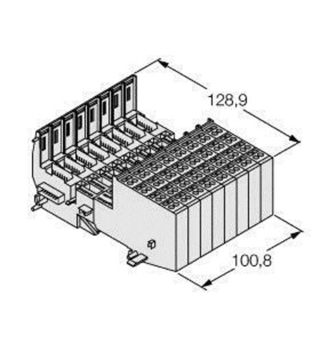 Turck Basismodul BL20-B4S-SBBC