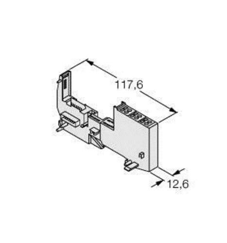 Turck Basismodul BL20-P3S-SBB-B