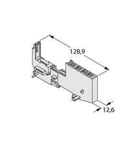 Turck Basismodul BL20-P4T-SBBC-B