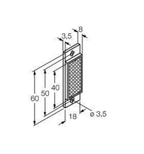 Turck Reflektor BRT-40X18A