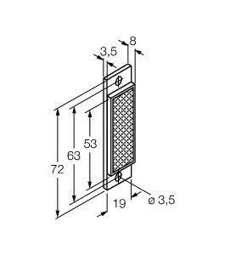 Turck Reflektor BRT-53X19A