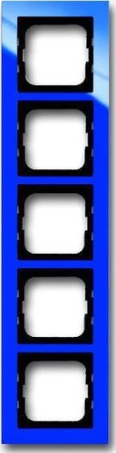 Busch-Jaeger Rahmen 5-fach blau 1725-288