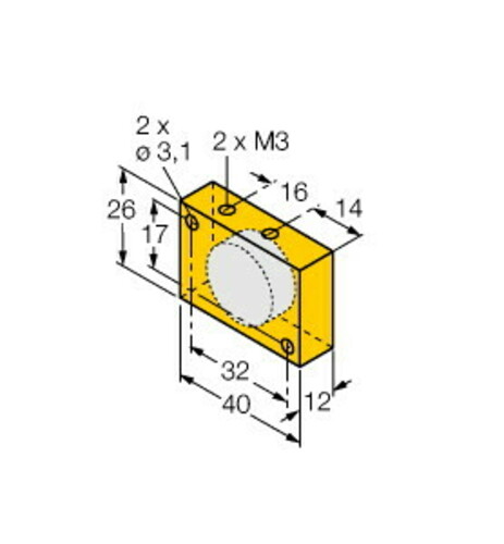 Turck Dauermagnet DM-Q12