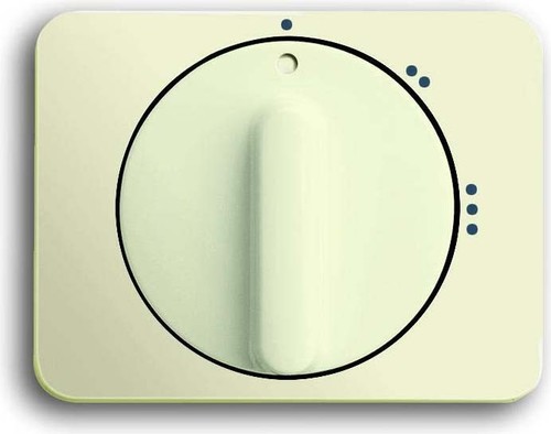 Busch-Jaeger Zentralscheibe weiß f.3Stufen-Drehschalt 2542 DR/02-22G