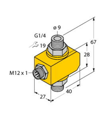 Turck Inline-Sensor FCI-D10A4P-NA-H1141