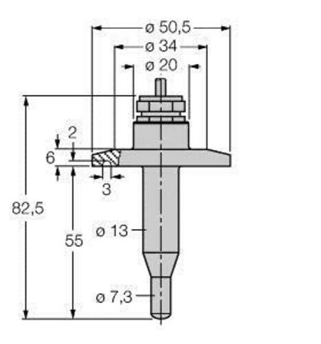 Turck Eintauchsensor FCS-50A4-NA/D014