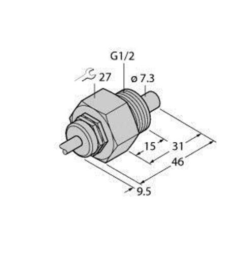 Turck Eintauchsensor FCS-G1/2TN-NAEX