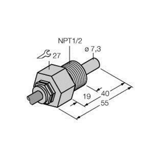 Turck Eintauchsensor FCS-N1/2A4-NA/D100