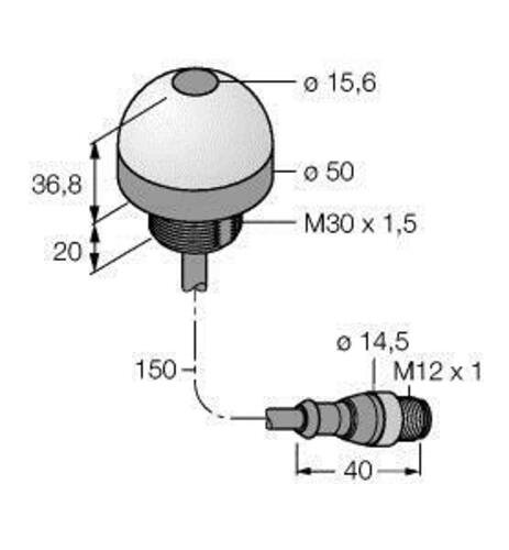 Turck Bestückungssensor Pick-to-Light K50APLPGXDQP