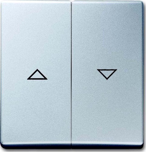 Busch-Jaeger Wippe alusilber Jalousieschalter 2126-33 Busch-Jaeger Wippe alusilber Jalousieschalter 2126-33