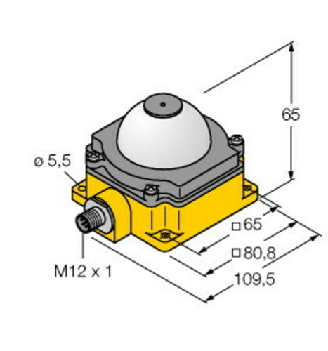 Turck LED-Anzeige Kennleuchte K80LGRA1YPQ