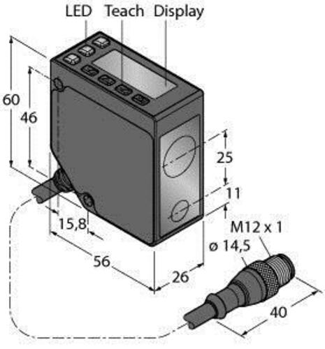 Turck Opto-Sensor Lichttaster LE250DQP