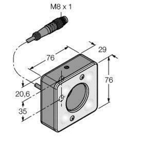 Turck Ringleuchte Bildverarbeitung LEDBR70XD5-PM