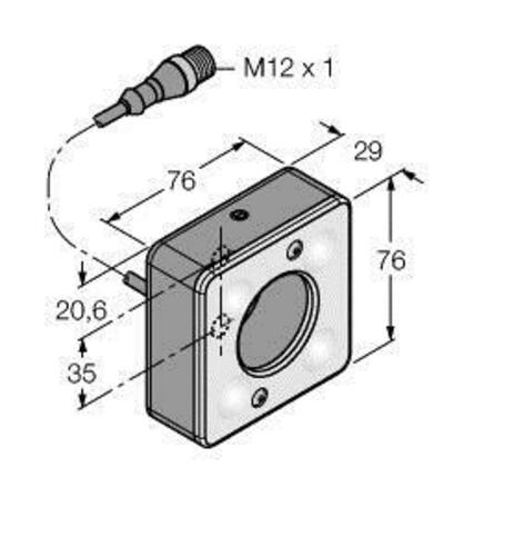 Turck Ringleuchte Bildverarbeitung LEDGR70XD5-XQ