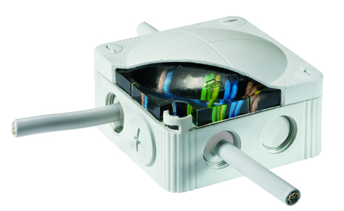 Wiska Abzweigkasten COMBIIP68SET407BK