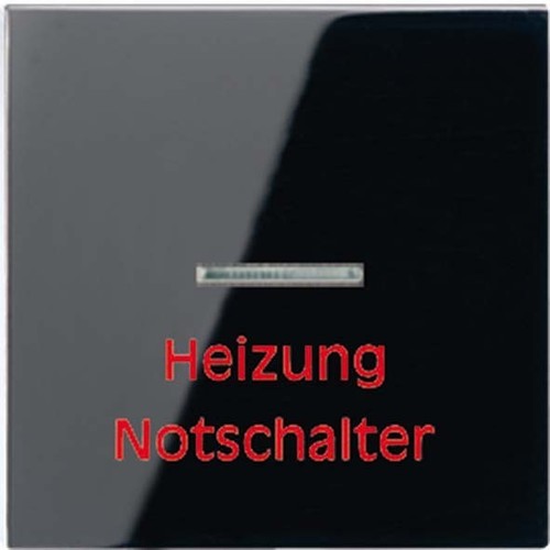 Jung Wippe Aufs.Heizung/Notsch. für Kontrollschalter A 590 H SW