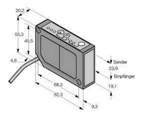 Turck Opto-Sensor Laser-Messsystem LG10A65PI