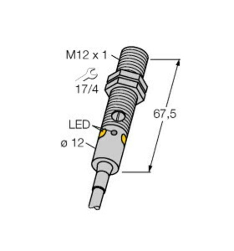 Turck Opto-Sensor Einweglichtschranke M12PR