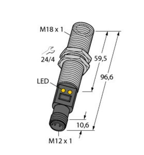 Turck Temperatursensor M18TIP14Q
