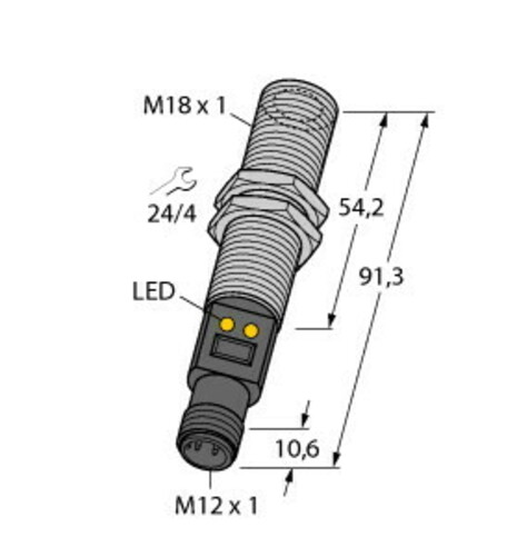 Turck Temperatursensor M18TIP8Q