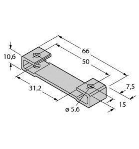 Turck Montagehalterung M1-Q25L (VE2)