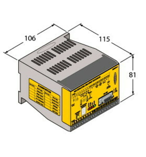 Turck Messender Lichtvorhang Kontroller MAHCIP-1