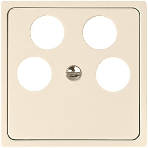 Elso Zentralplatte reinweiß Ant.std.4-Loch.ASTRO 366054