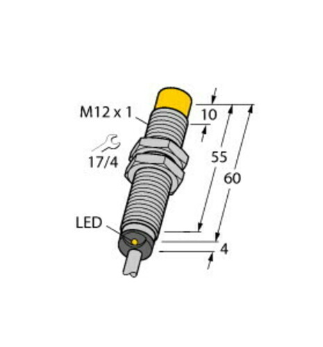Turck Sensor induktiv NI4-M12-AZ31X