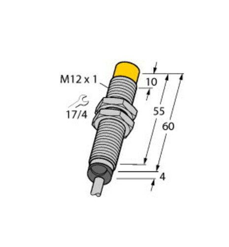 Turck Sensor induktiv NI5-M12-LIU
