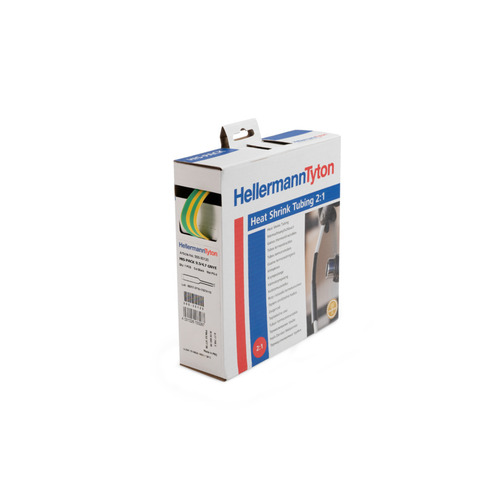 HellermannTyton Warmschrumpfschlauch 2:1 braun 5 m Rolle 300-30641(5)