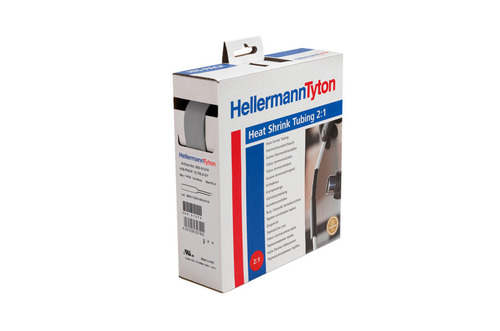 HellermannTyton Warmschrumpfschlauch 2:1 grau 5 m Rolle 300-31904(5) HellermannTyton Warmschrumpfschlauch 2:1 grau 5 m Rolle 300-31904(5)