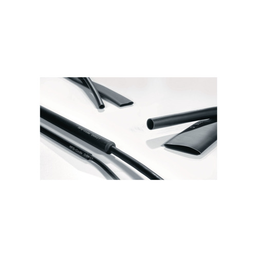 HellermannTyton Warmschrumpfschlauch 2:1 schwarz 60 m Rolle 342-30040(60)