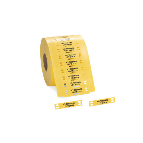 HellermannTyton Kennzeichnungsschilder 12x60mm gb 1000/Rol 556-80514(1000)