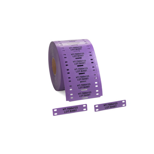 HellermannTyton Kennzeichnungsschilder 12x60mm vio 1000/Rol 556-80568(1000)