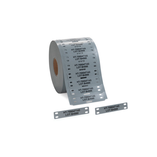 HellermannTyton Kennzeichnungsschilder 25x75mm grau 500/Rol 556-80571(500)