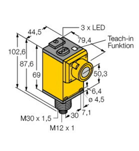 Turck Ultraschallsensor Q45UBB63BCQ6