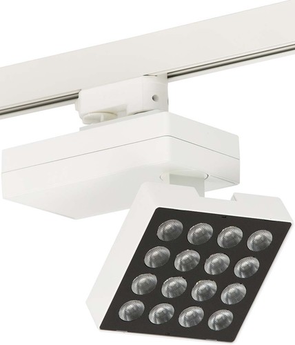 Ridi-Leuchten LED-Strahler 3500lm LF840 46Gr weiß KARO-L 3500-840 F