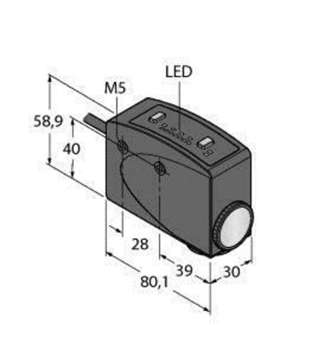 Turck Farbmarkensensor mit Schaltausgang R58ECRGB1