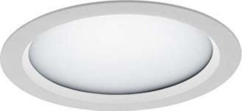 LTS Licht&Leuchten LED-Einbaudownlight 3000K inkl.Konverter VTFM-R 101.830 WS