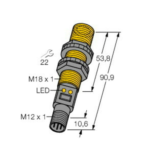 Turck Ultraschallsensor S18UBAQ