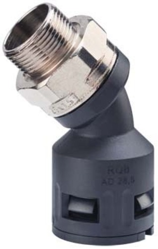 Flexa Schnellverschraubung Kunststoff RQBK45DRM, OD21,2M20 Flexa Schnellverschraubung Kunststoff RQBK45DRM, OD21,2M20