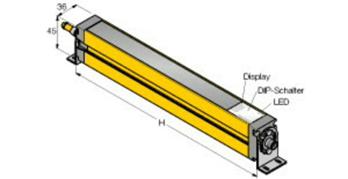 Turck Lichtvorhang Sender kaskadierbar SLSCE30-1050Q8