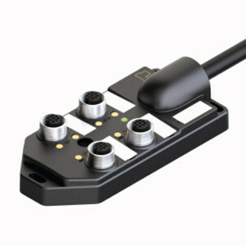 Turck Aktuator-/Sensor-Verteiler M12x1, 4-fach TB-4M12-5P3-2/TXL Turck Aktuator-/Sensor-Verteiler M12x1, 4-fach TB-4M12-5P3-2/TXL