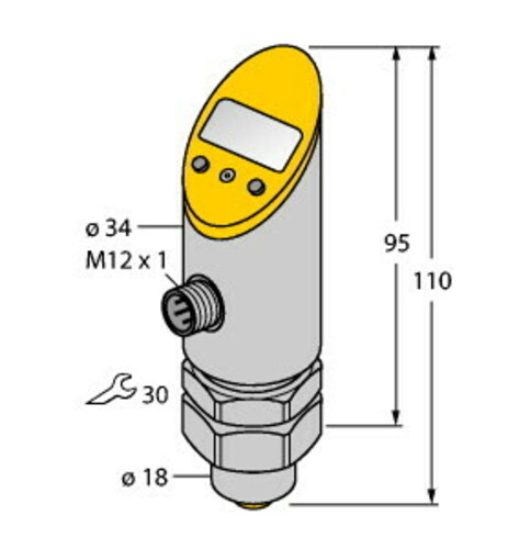 Turck Temperaturerfassung Ausgang pnp/npn TS-500-LUUPN8X-H1141 Turck Temperaturerfassung Ausgang pnp/npn TS-500-LUUPN8X-H1141