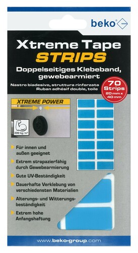 Beko Xtreme Tape Strips gewebearmrt.20x40mm 262 300 070 (VE70)