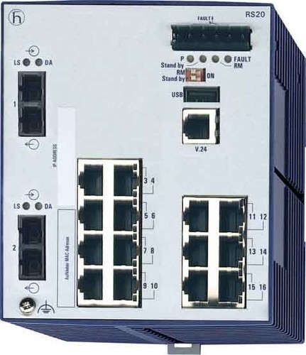 Hirschmann INET Ind.Ethernet Switch RS20-1600M2M2SDAP